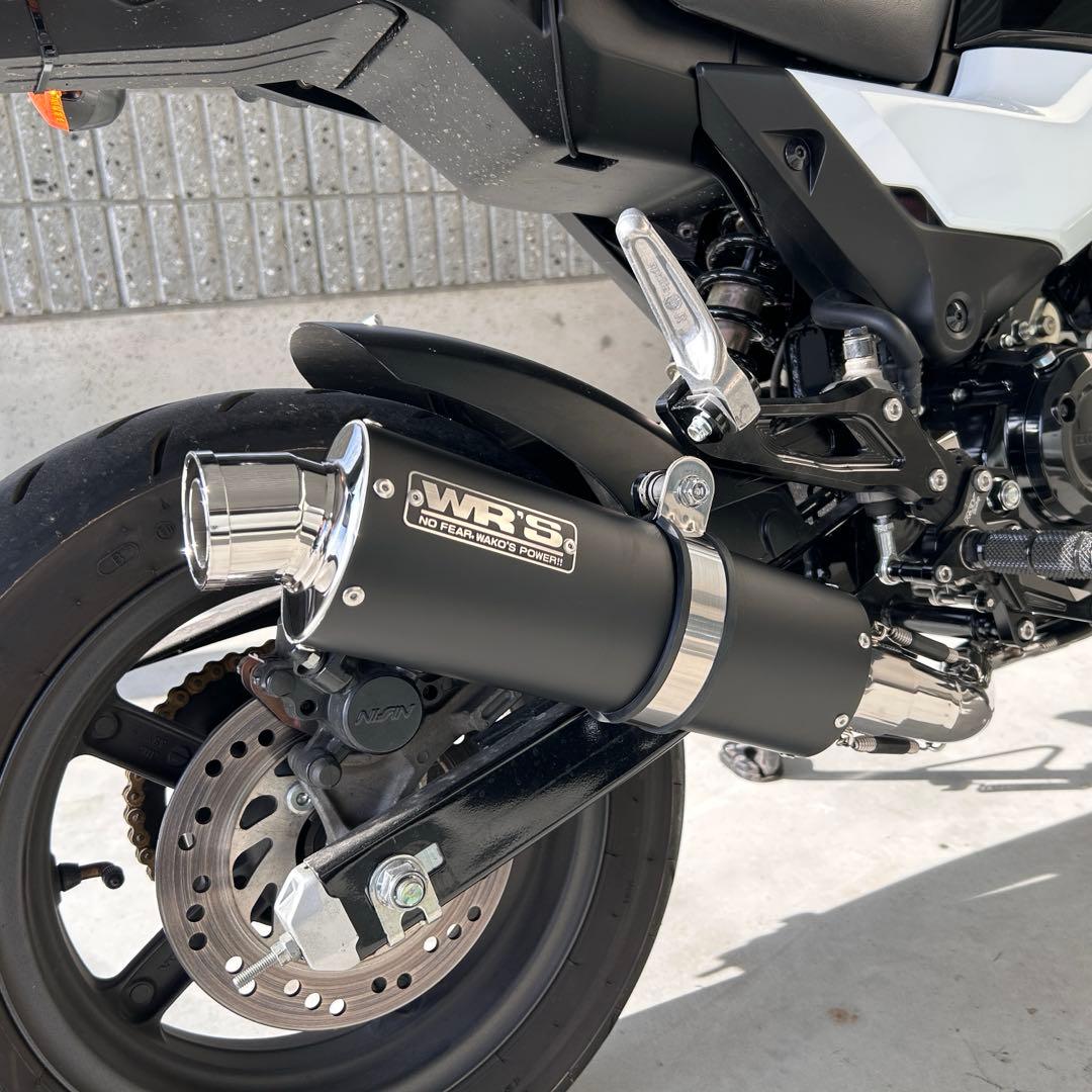 WR’S ショートオーバル ｜JC92 GROM｜新品同等｜音量大きい 即購入可 WR'S（ダブルアールズ） WR'S HONDA ホンダ GROM (21-23) 2BJ/8BJ-JC92