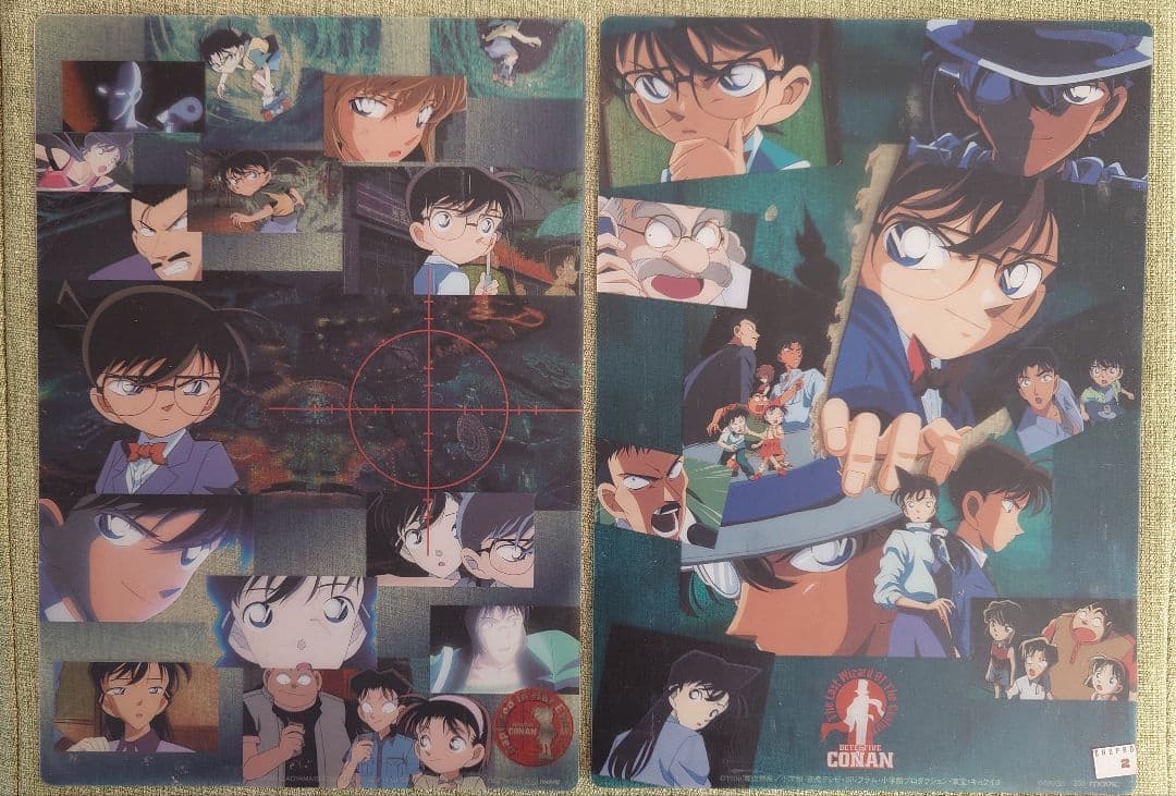 名探偵コナン 映画 下敷き2枚セット - メルカリ