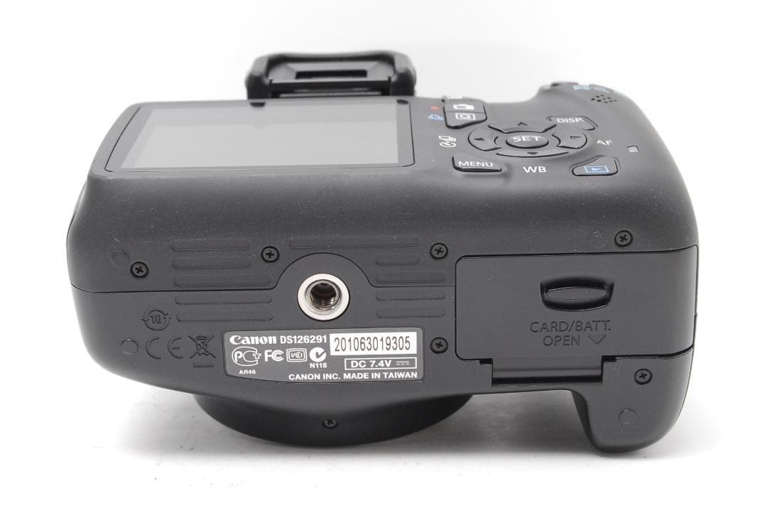 新品級ショット数 美品】Canon Kiss X50 スマホ転送 手振れ補正 - メルカリ