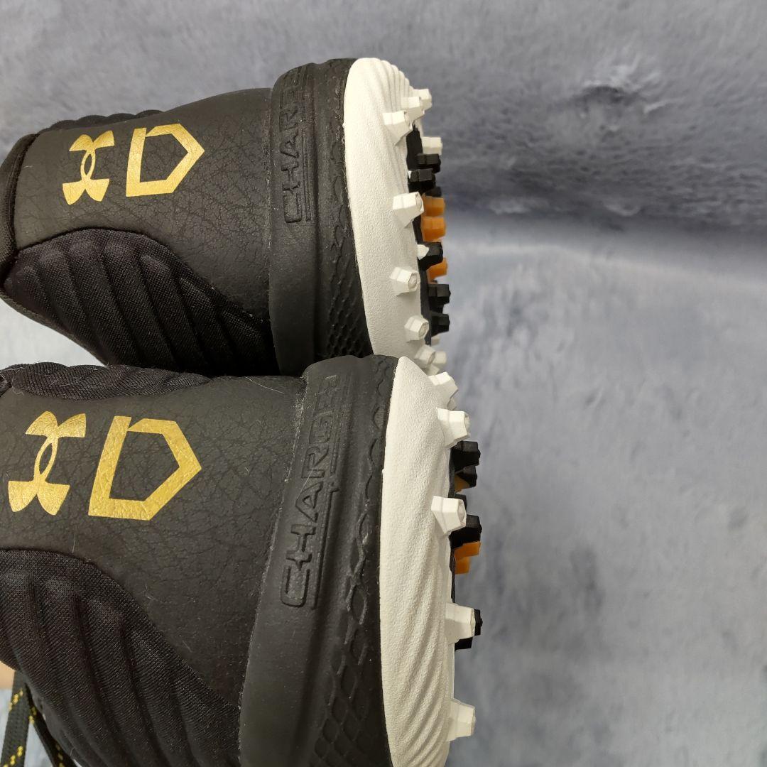 【美品】アンダーアーマー　野球トレーニングシューズ　ブラック　26.5cm