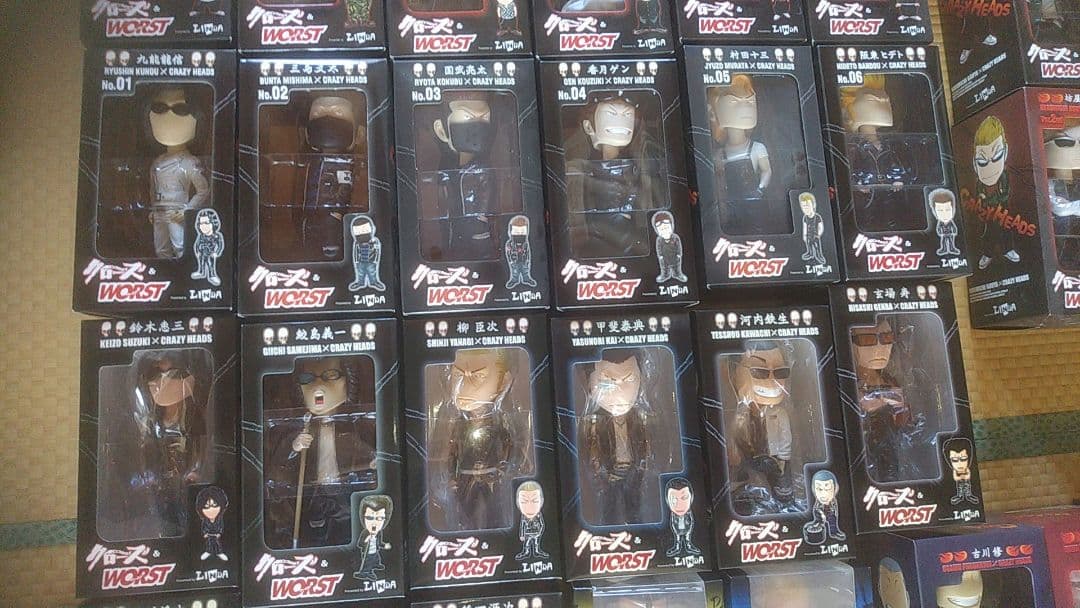 クローズ ワースト CRAZY HEADS フィギュア 武装戦線 坊屋春道 - メルカリ