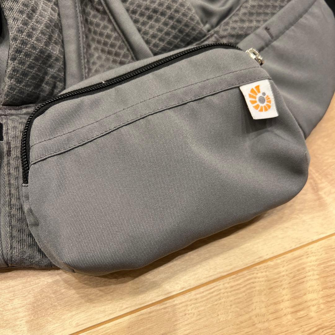 《保証カード付き》ergobaby OMNIbreeze メッシュ素材/グレー