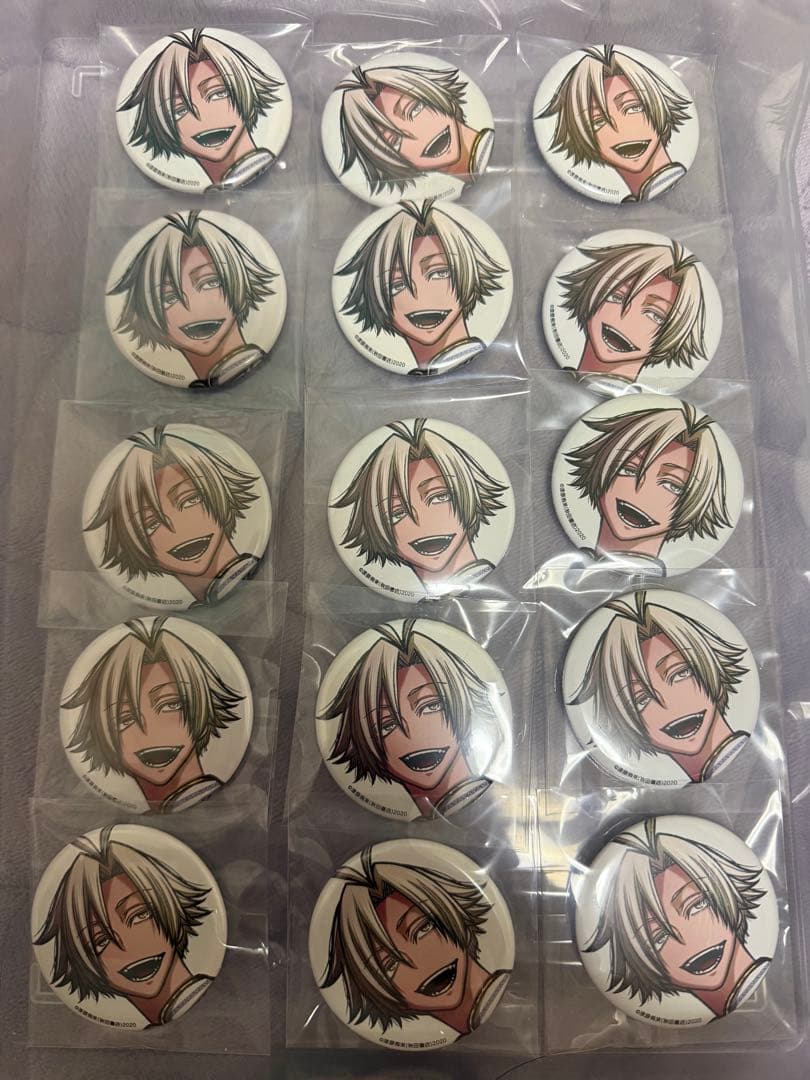 桃源暗鬼 コミケ c107 桃宮唾切 缶バッジ 15点 セット まとめ売り