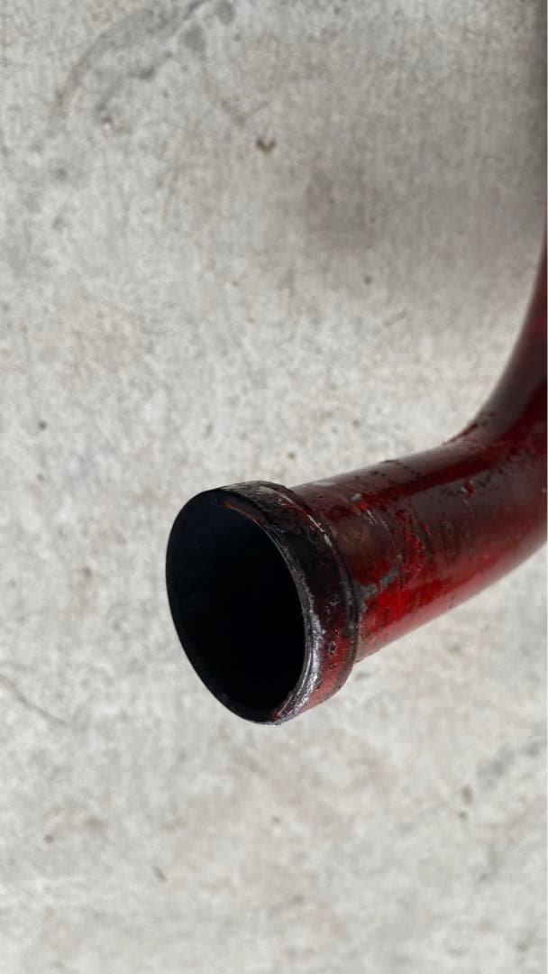 GN125 ハス切りマフラー - メルカリ