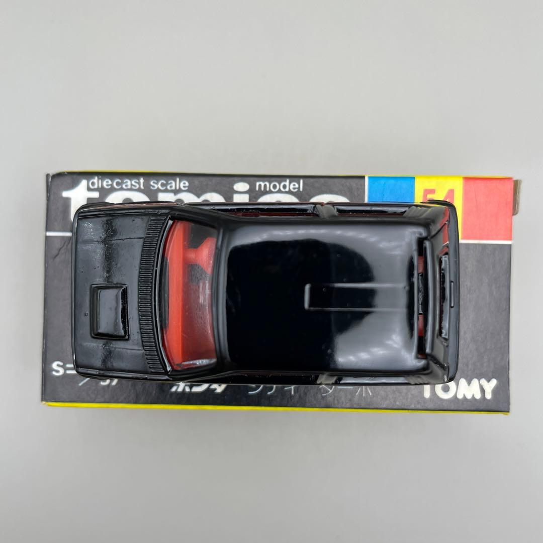 トミカ黒箱54-4 ホンダシティターボ 通常販売品・黒 - メルカリ
