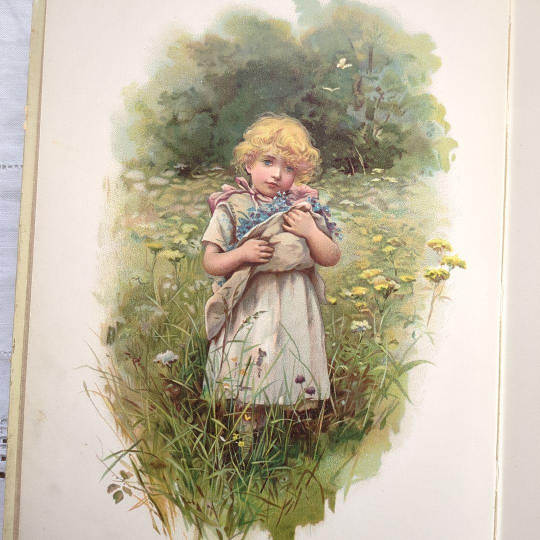 超稀少1888ハリエットベネット絵本 洋書 児童書 アンティーク