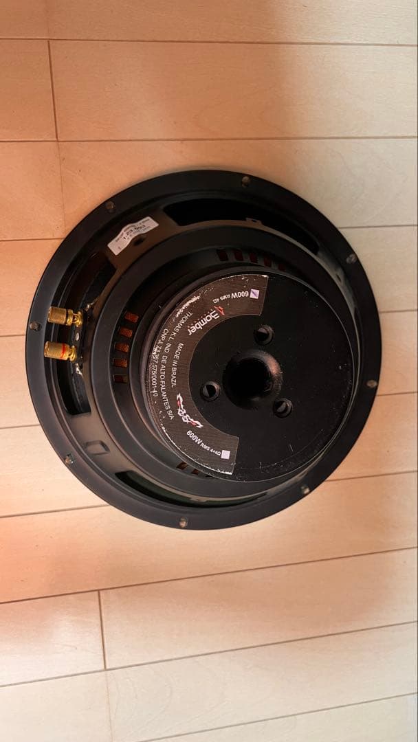 Bomber サブウーファー 12インチ ブラジル製 Bomber サブウーファーボックスセット 12インチ 30cm 4Ω DVC 1200W