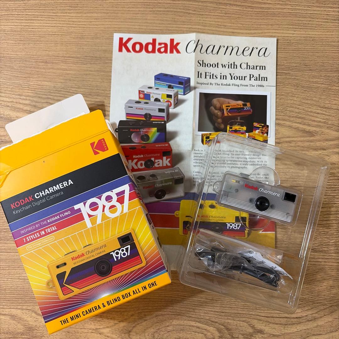 Kodak Charmera キーチェーンデジタルカメラ　 コダック　チャーメラ 新品)Kodak (コダック) CHARMERA キーチェーン デジタルカメラ（商品ID
