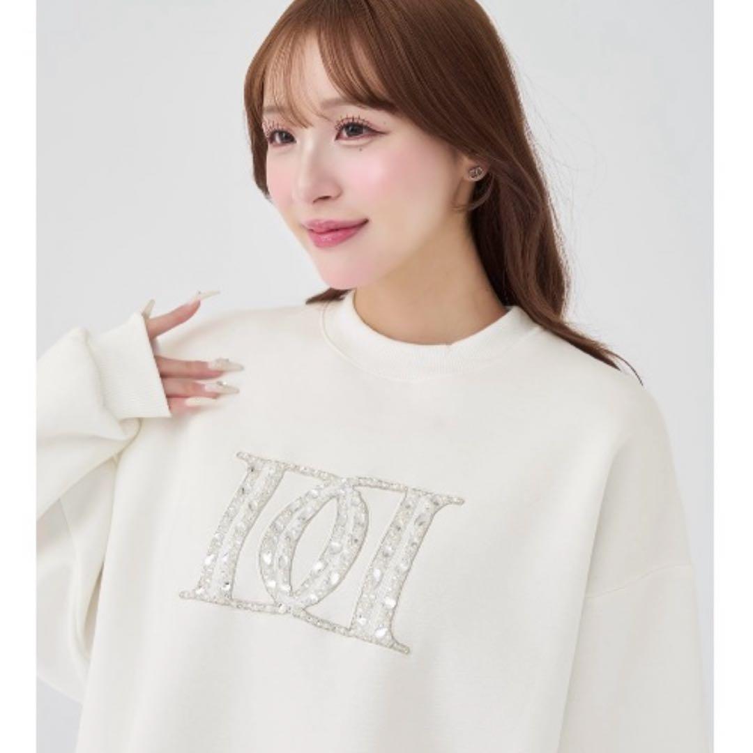 DDロゴビジュースウェットプルオーバー - メルカリ