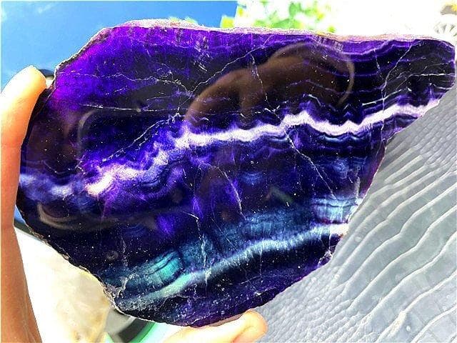 AAA級天然レインボーフローライト(蛍石)原石B89F3/34F21D - メルカリ