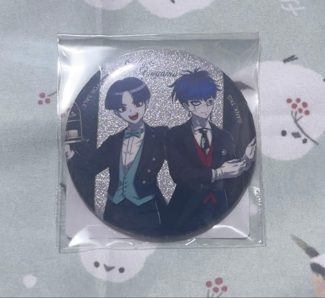 ハンドレッドライン 最終防衛学園 丸子＆面影 缶バッジ - メルカリ