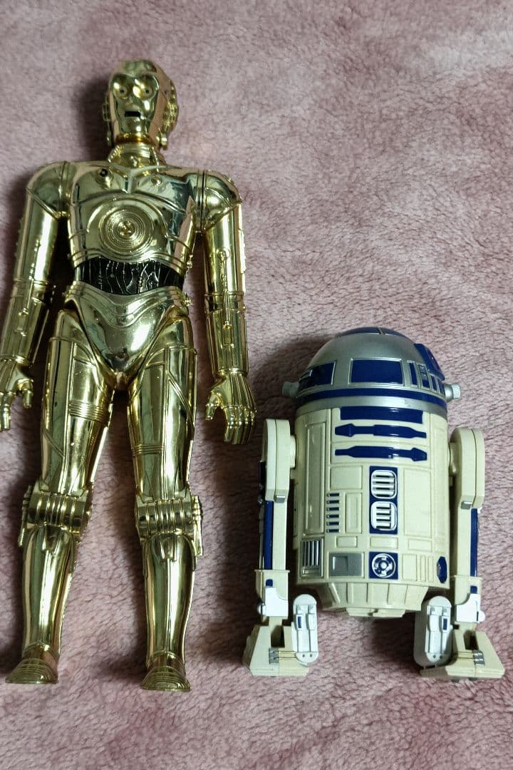 オールドケナー スターウォーズ C3PO 12インチR2D2付き 1978年製