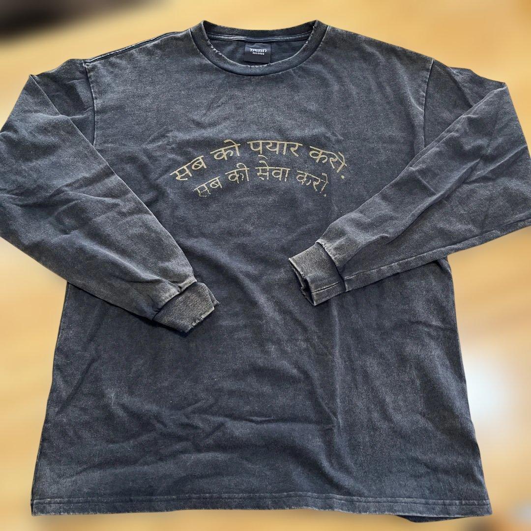 藤井風 LOVE ALL SERVE ALL ロンT ブラック Lサイズ - メルカリ