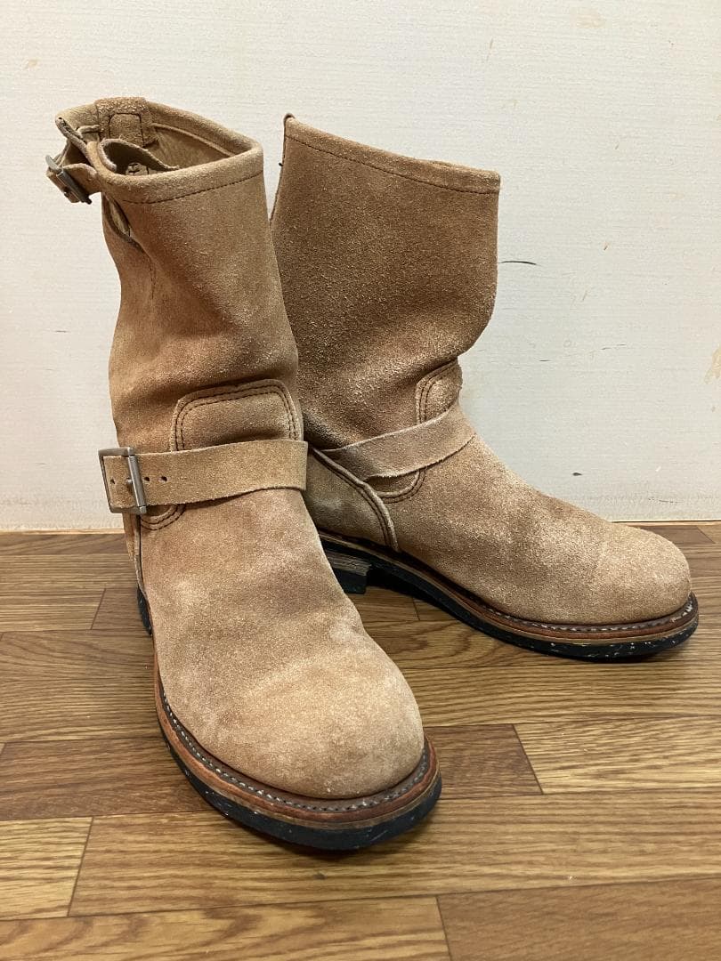 REDWINGレッドウイングPT99 8268 8Dエンジニアブーツ スエード - メルカリ