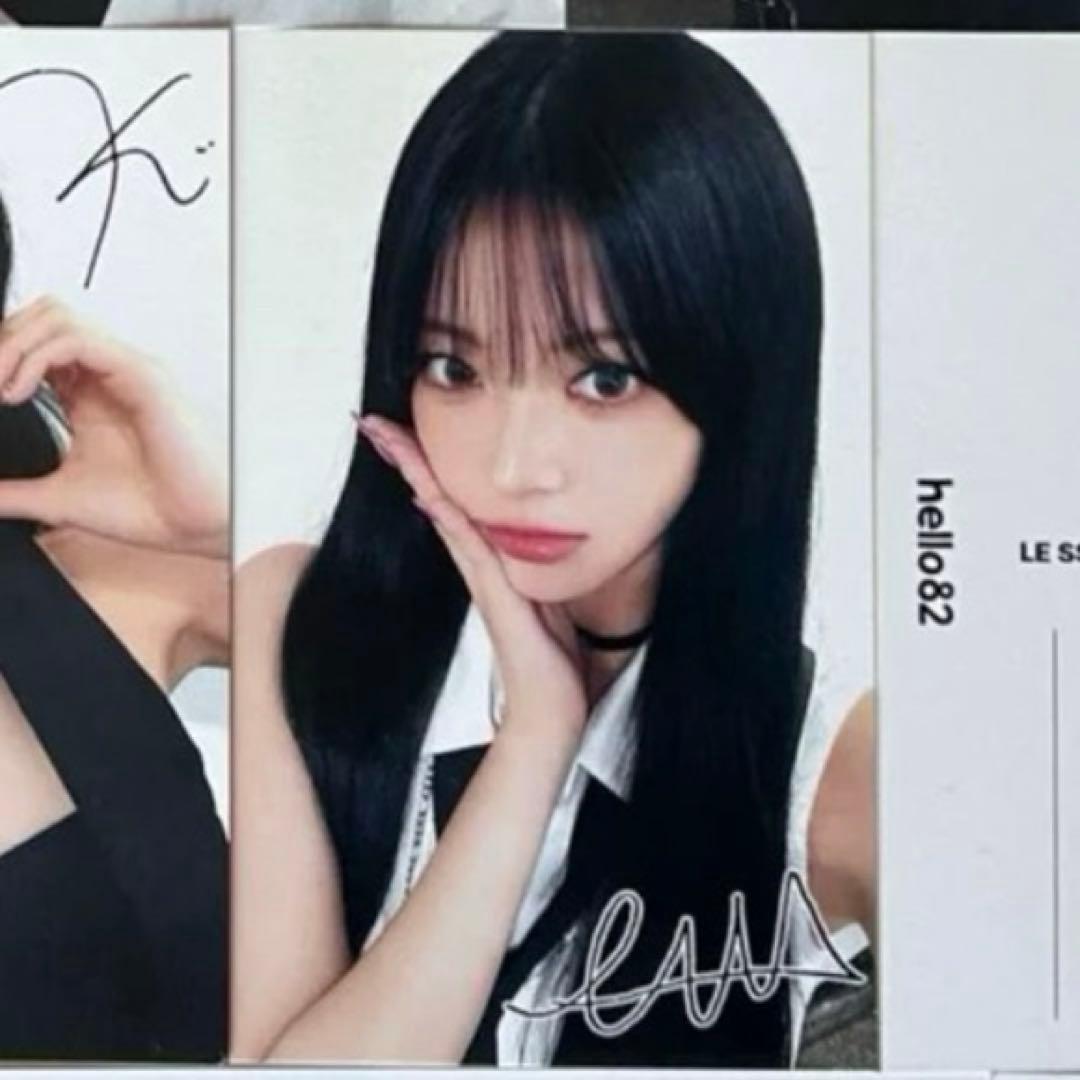 ルセラフィム ウンチェ CRAZY Hello82 US 限定 ハガキ トレカ - メルカリ