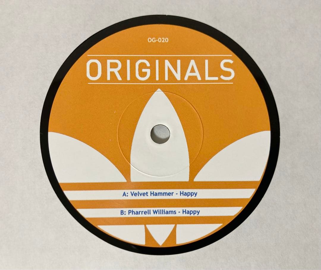 貴重盤】Pharrell Williams / HAPPY (7inch) - メルカリ