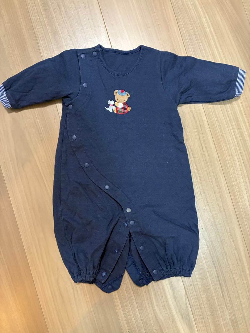 ファミリアロンパース50-60cm - メルカリ