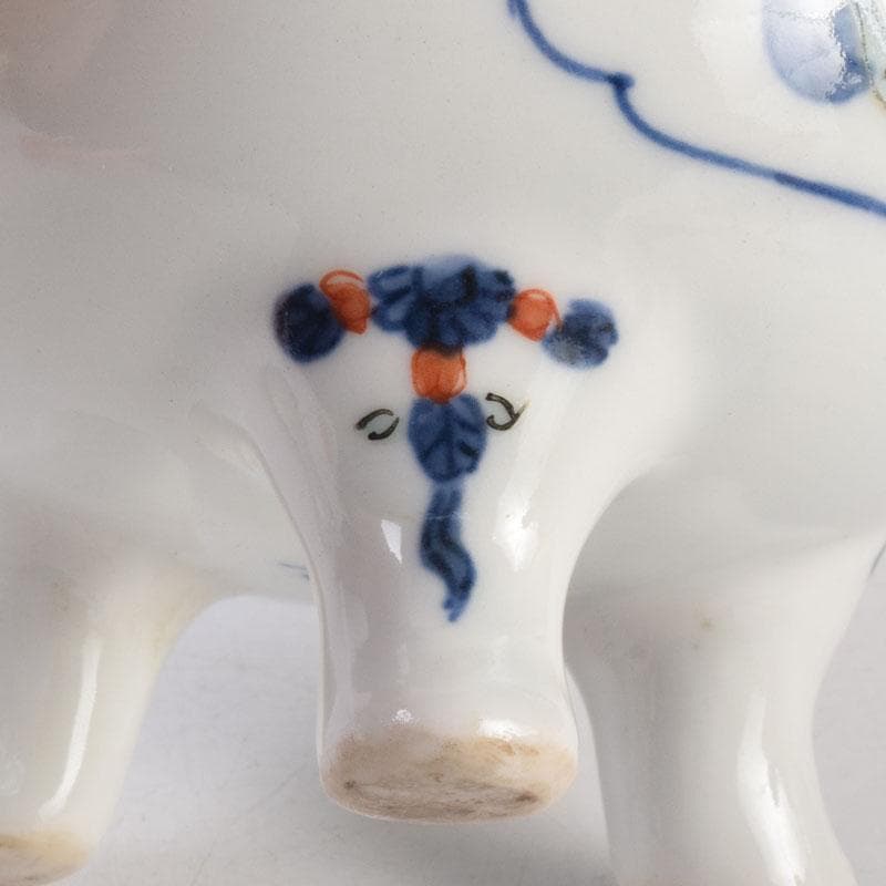 陶芸家 森野嘉光作 染錦 七福神図 双耳香炉 共箱 V 8506 - メルカリ