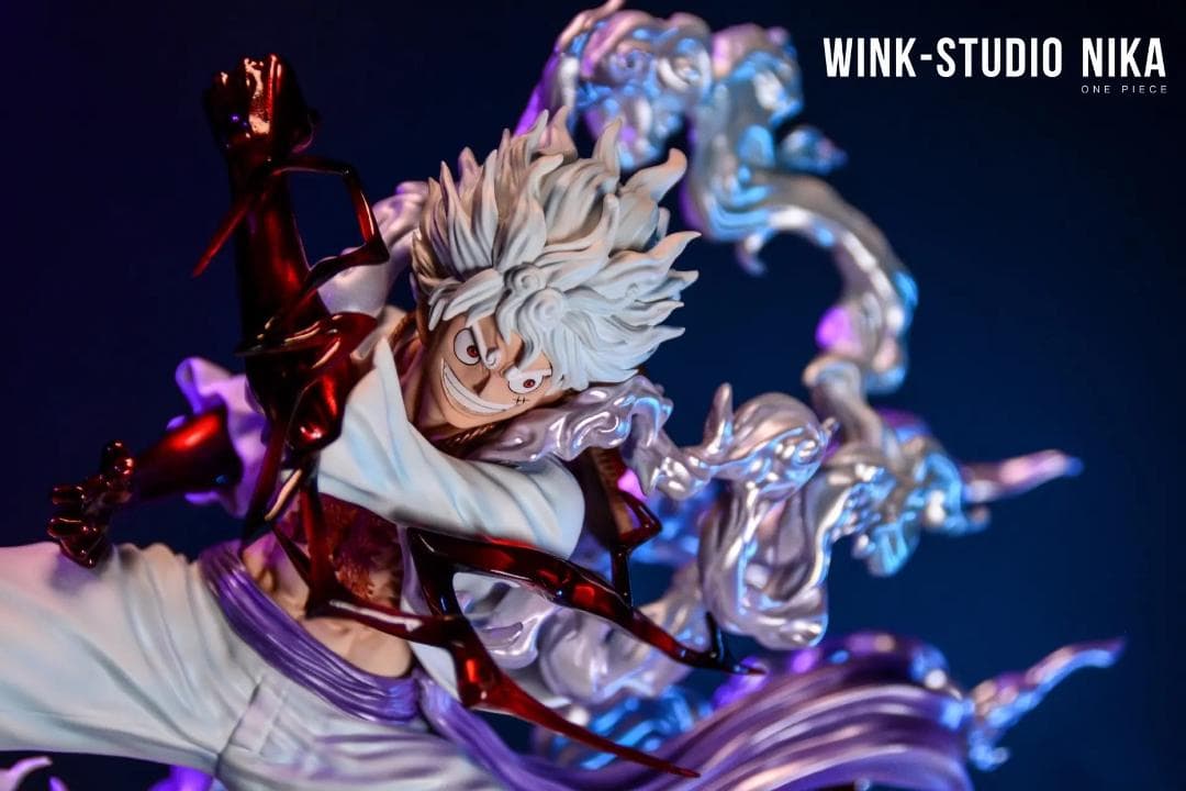 ワンピース ニカ ルフィ ギア5 フィギュア ガレージキット 塗装済み