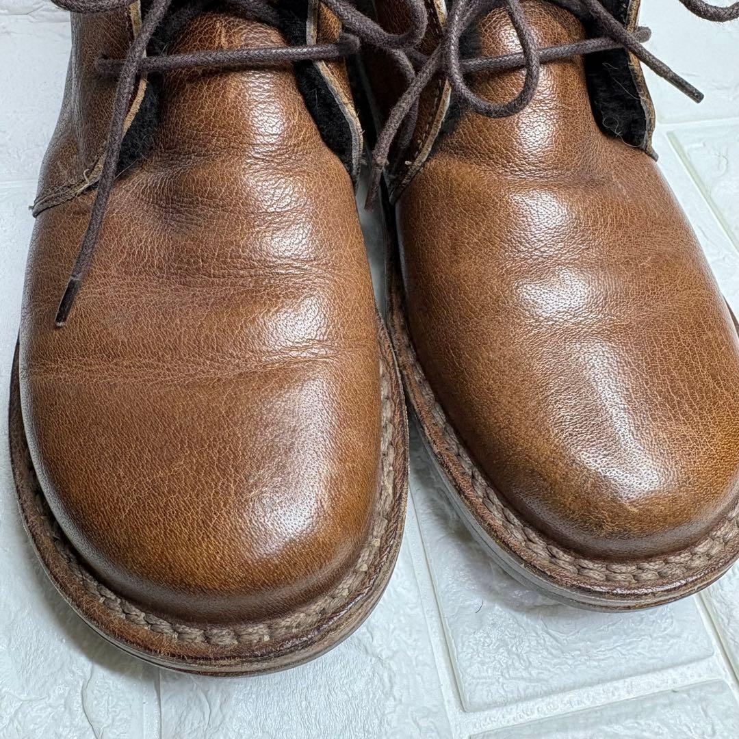【希少モデル】 trippen BOX ブーツ レザー ボア 23.5cm