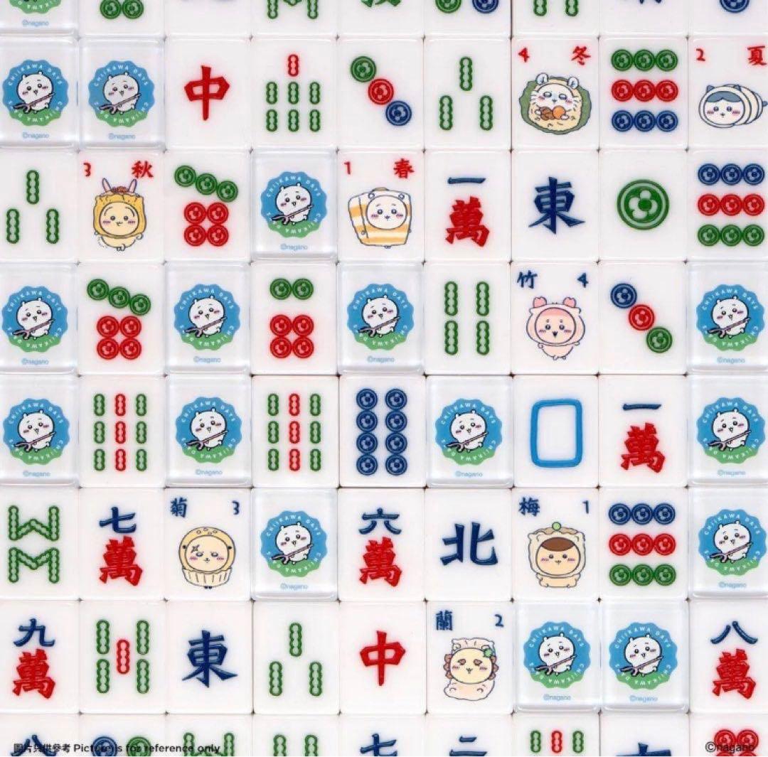 新品 ちいかわ 香港 ちいかわ飲茶 麻雀 麻雀マット セット 会場完売