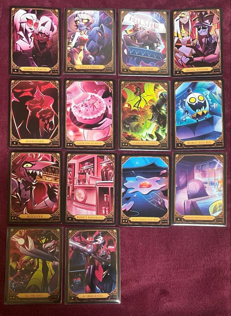 ハズビンホテル トレーディングカードs2 まとめ売り - メルカリ