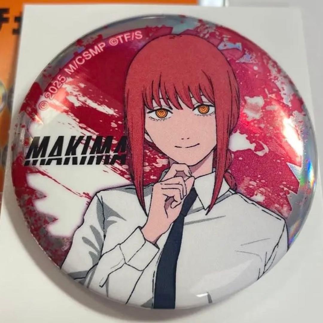 チェンソーマン メタリック缶バッジ レゼ篇 劇場 マキマ - メルカリ