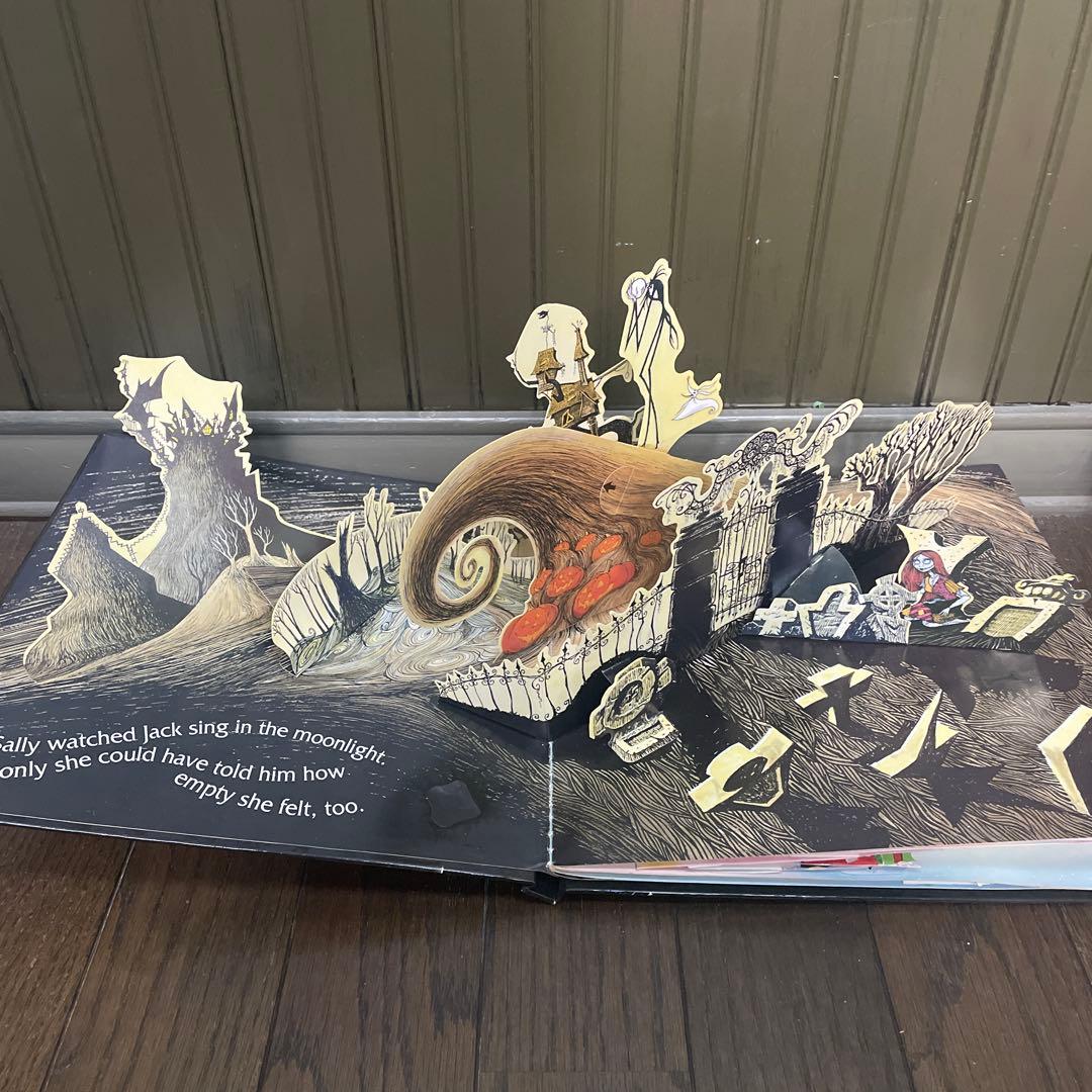 ナイトメアビフォアクリスマス 飛び出す絵本 ポップアップブック