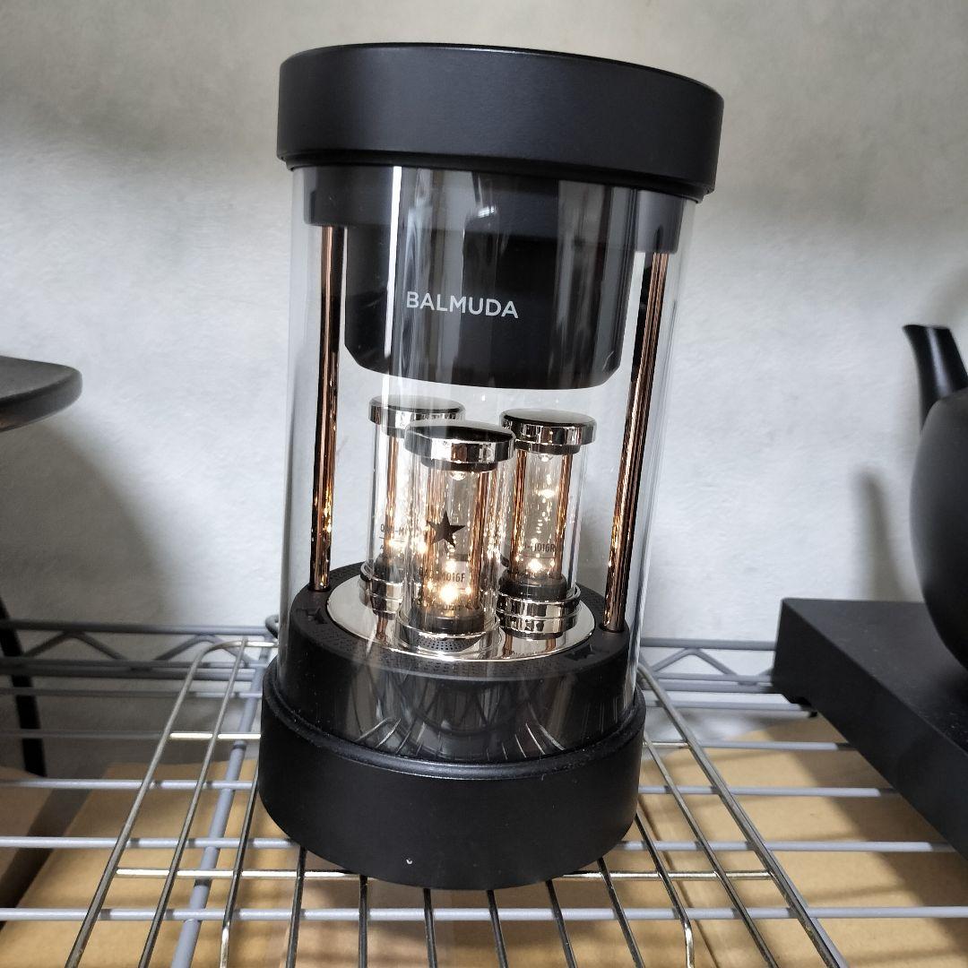 バルミューダ　BALMUDA　M01A-BK ワイヤレススピーカー　黒　1202 バルミューダ BALMUDA The Speakerブラック M01A-BK／JP