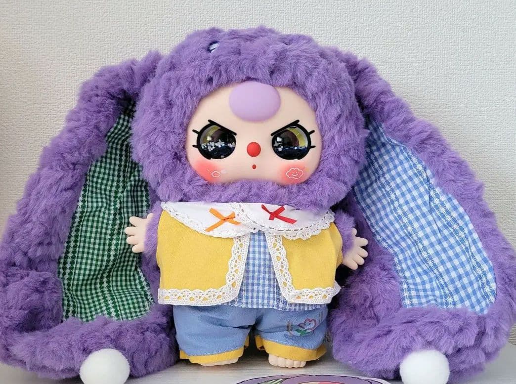 シークレット青オイル目】babythree 2代目400% 紫うさぎ - メルカリ