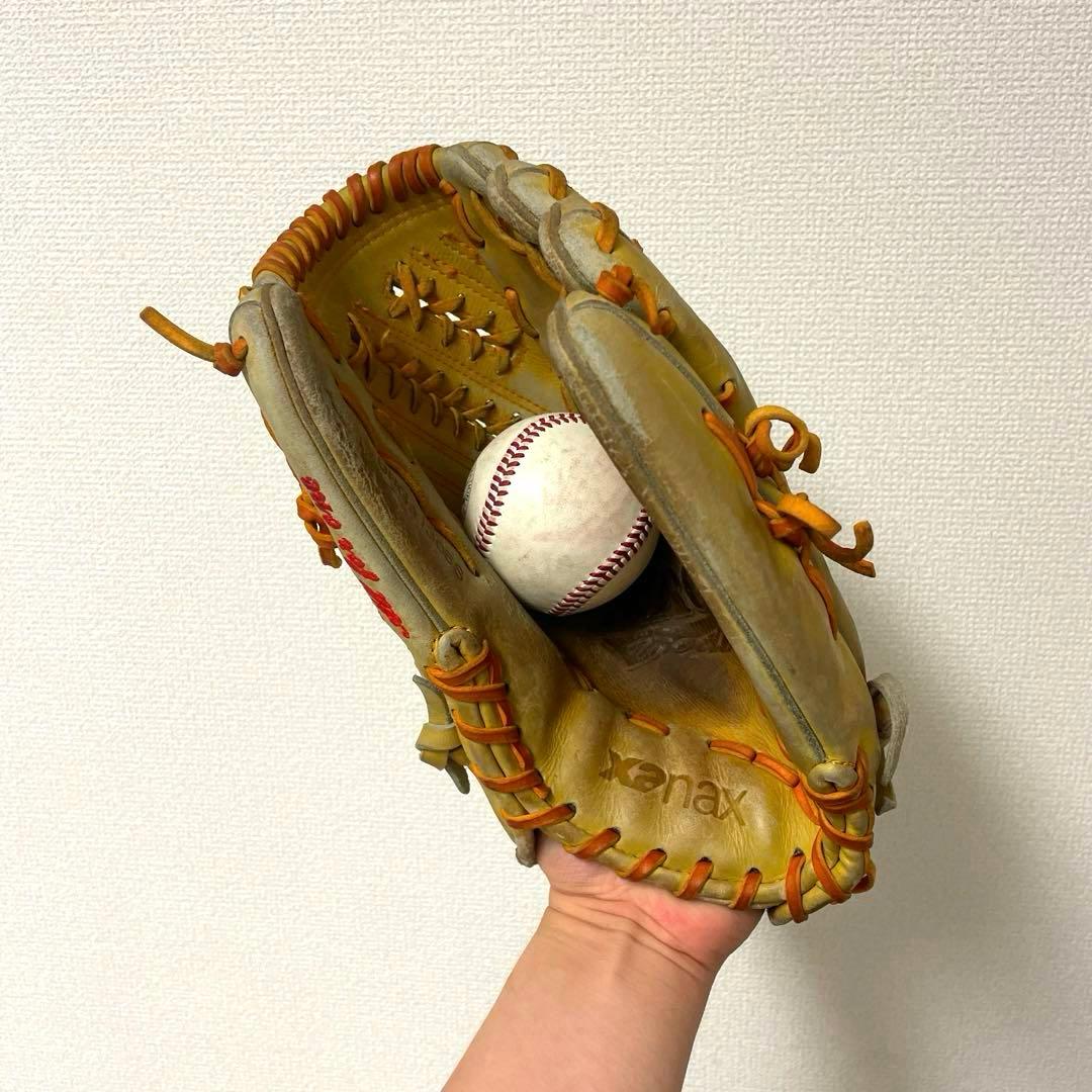 250 ザナックス 藤川球児モデル 型良 軟式 投手用グローブ - メルカリ