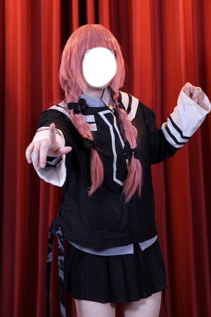 にじさんじ 周央サンゴ 七次元生徒会 コスプレ 衣装 ウィッグ - メルカリ