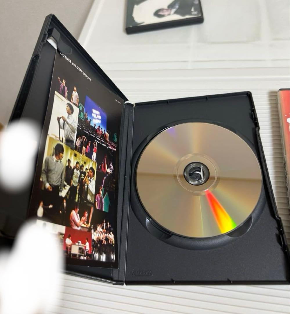 ライセンスのDVDのセット