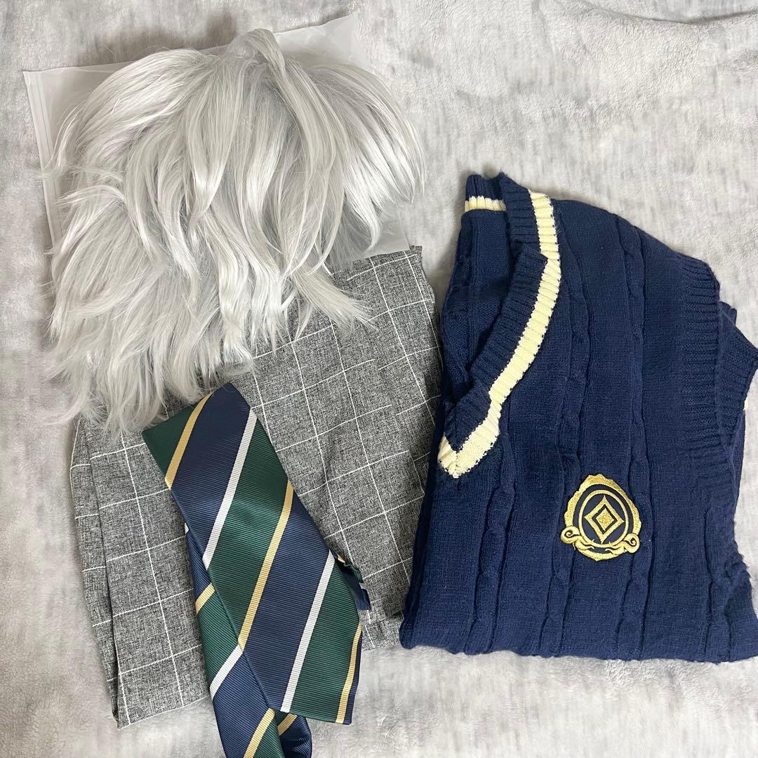 にじさんじ 叢雲カゲツ 制服 新衣装 コスプレ ウィッグ にじさんじ 叢雲カゲツ コスプレ ウィッグ 衣装 カタオモイ 制服