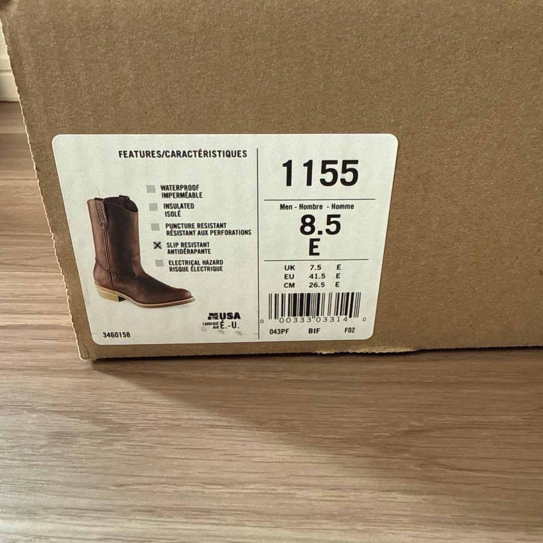 24製 レッドウイング 8.5E 11インチ ペコスブーツ 1155