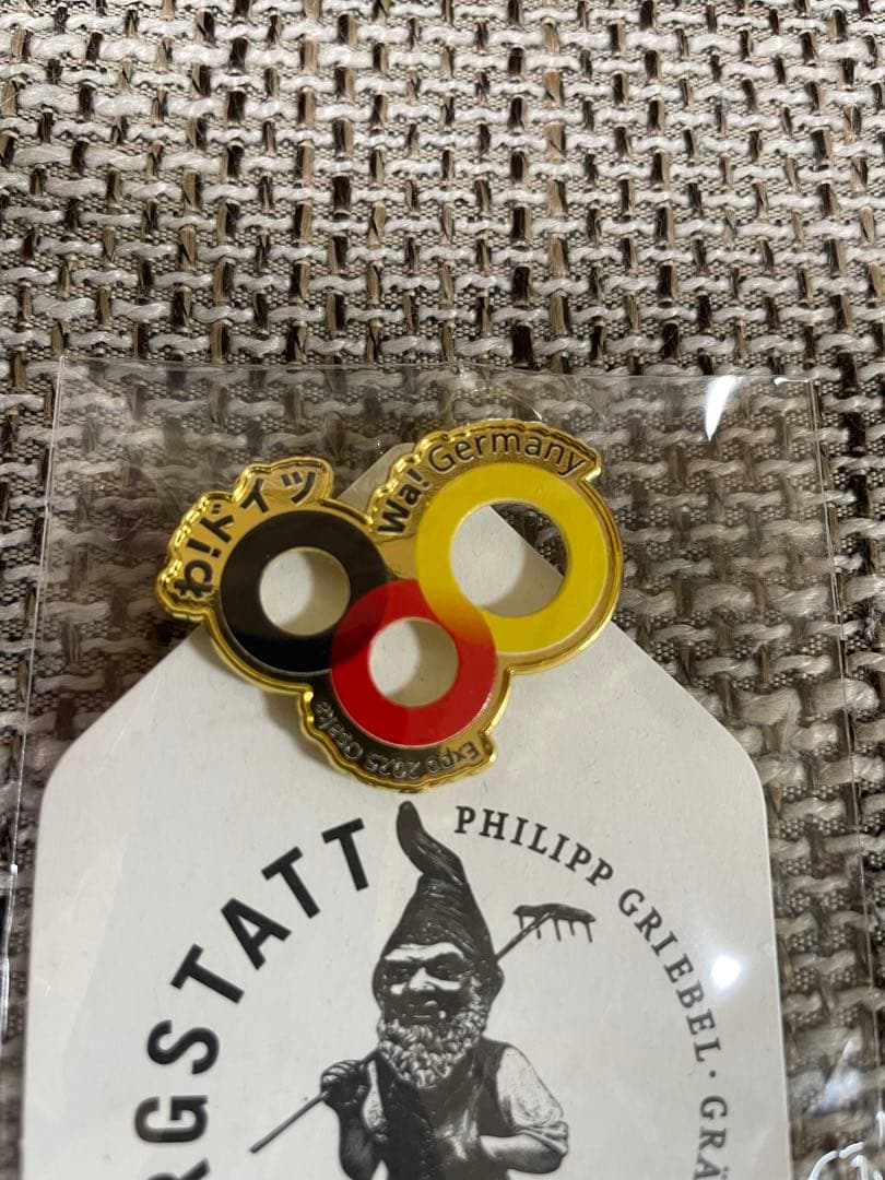 EXPO 大阪関西万博 ドイツ館限定 ピンバッチ わ！ドイツのピンバッジ