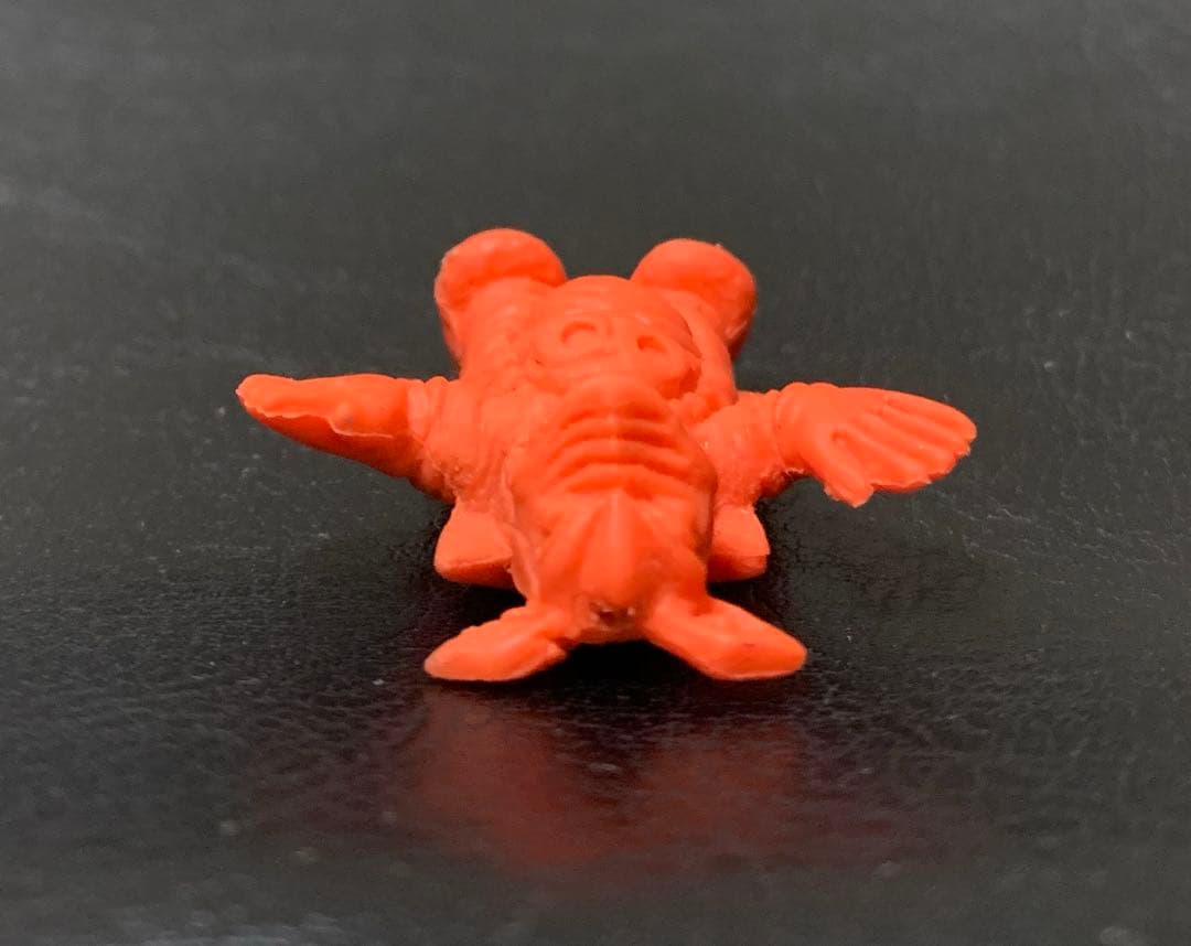 ウルトラ怪獣消しゴム バイブ星人（橙色） ポピー 当時物 希少 昭和レトロ