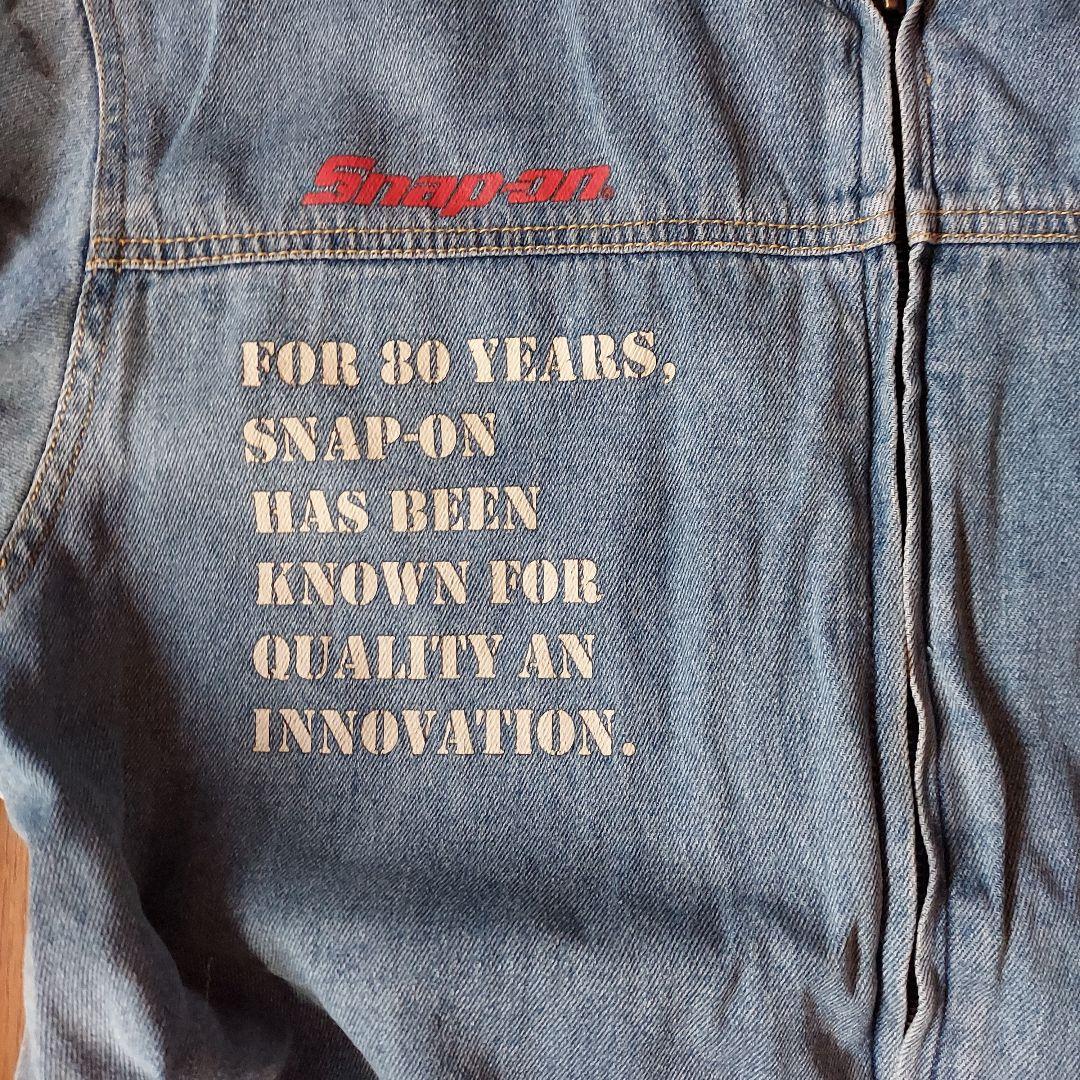 Snap-on デニムオーバーオール - メルカリ