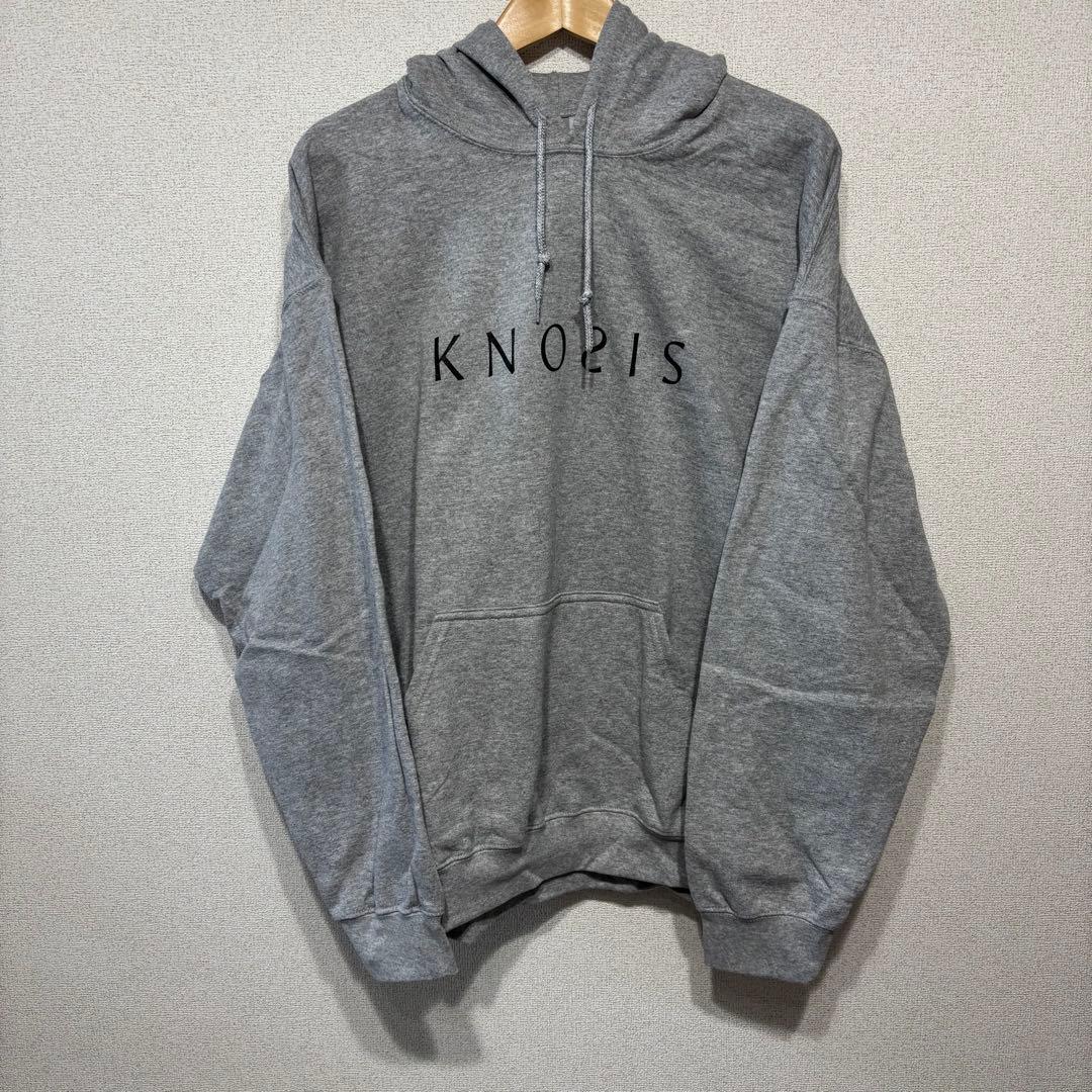 Knosis パーカー Gray×Black
