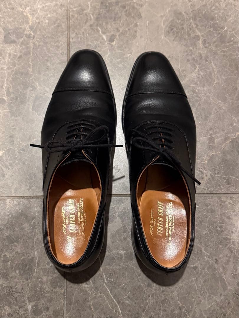 【木製シューキーパー付属】スコッチグレイン T0286 25.0cm