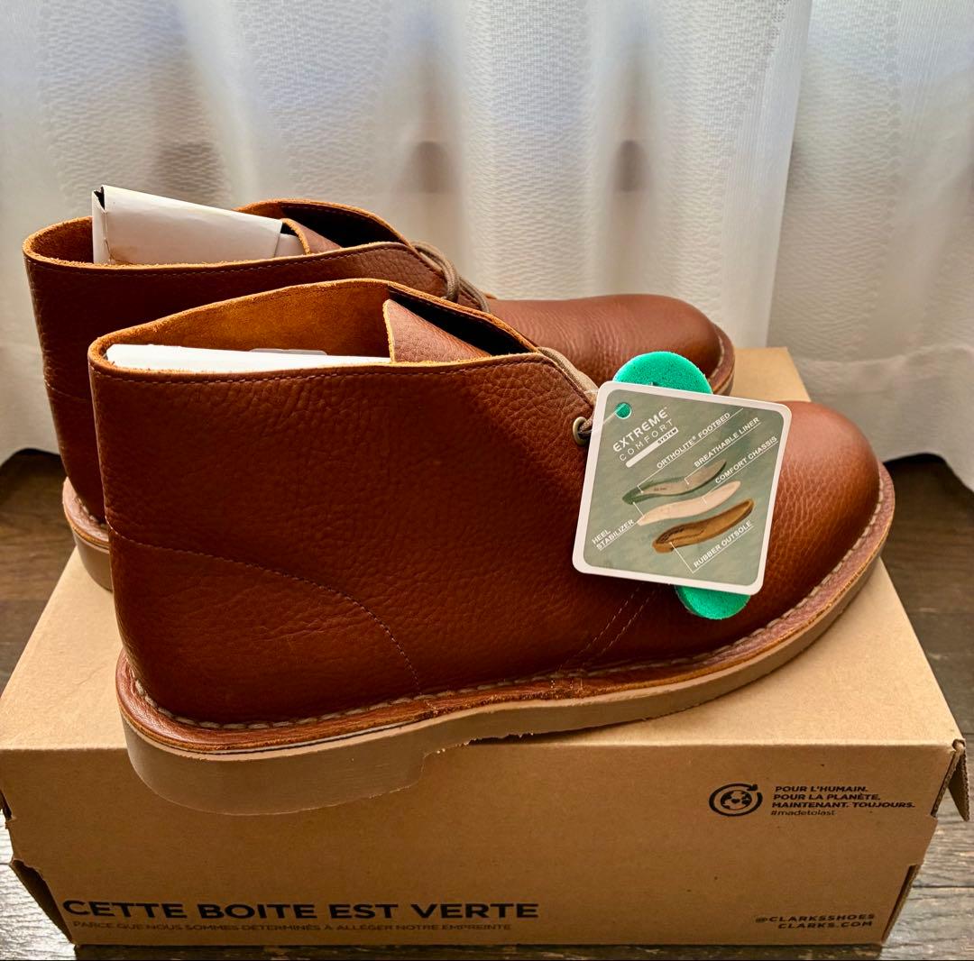 最終値下げ　新品/未使用　クラークス　デザートブーツ　27.5cm 茶色