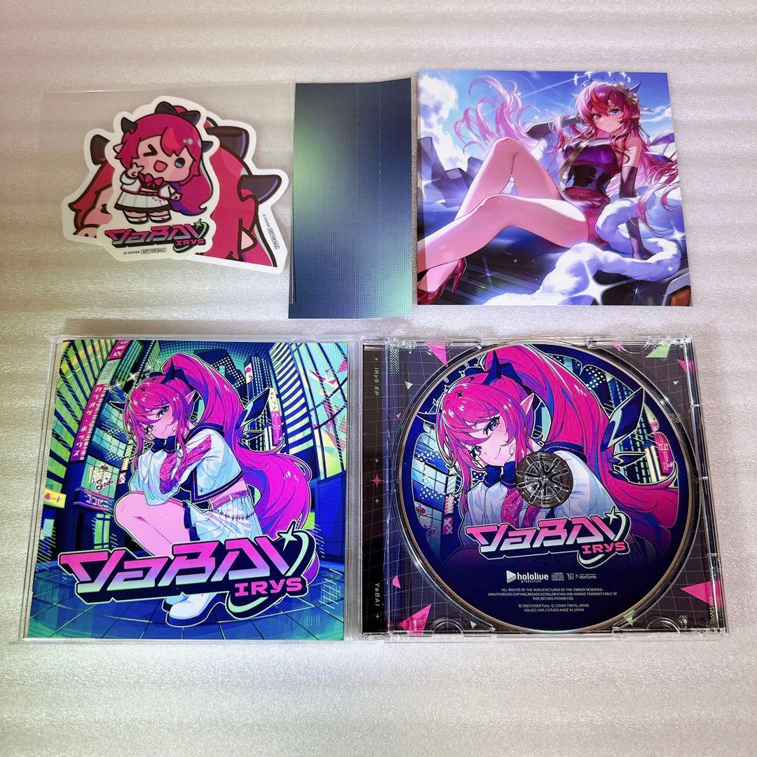 IRyS EP YaBAI ヤバカワ盤 hololive CD ミホロライブ - メルカリ