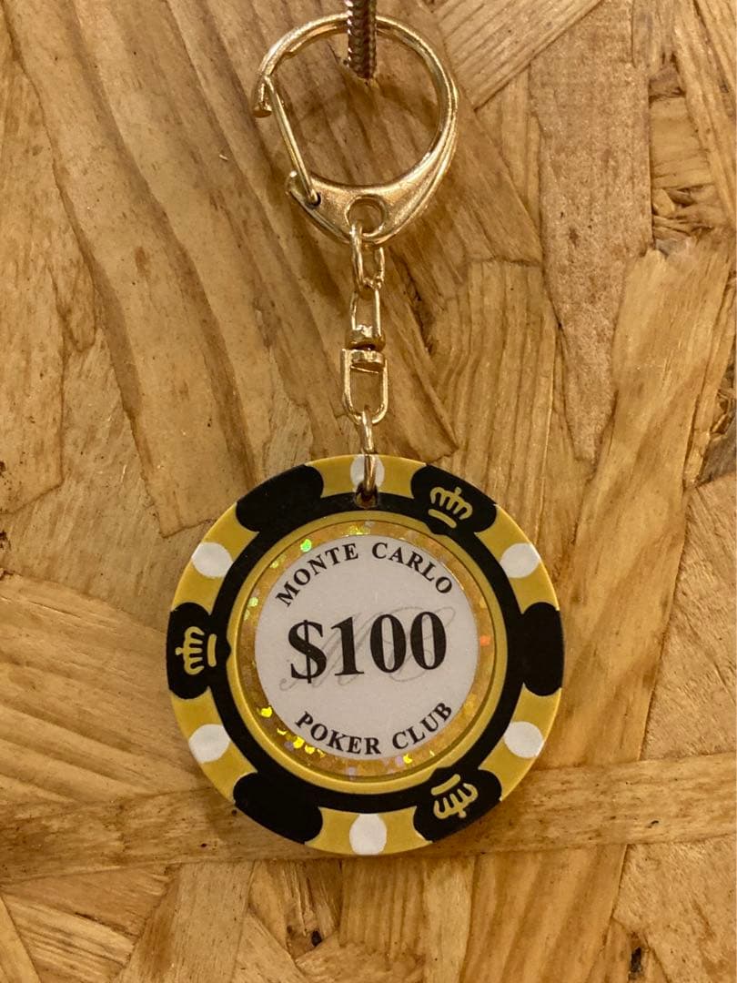 ポーカーチップ カジノチップ キーホルダー - メルカリ
