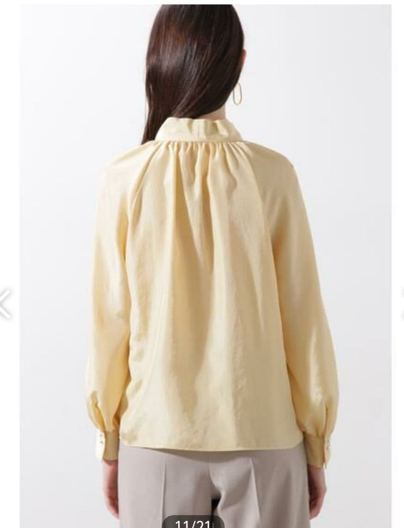 新品未使用タグ付きピンキーダイアンラグランボウタイブラウス - メルカリ