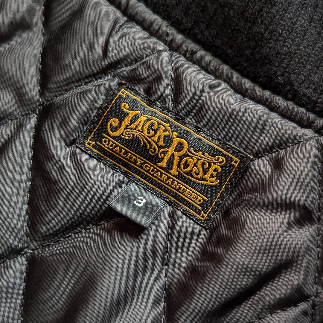 ✨極美品✨】JACKROSE スタジャン（Lサイズ） ブラック 羊革