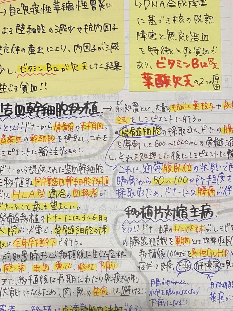 看護師国家試験付箋ノート - メルカリ