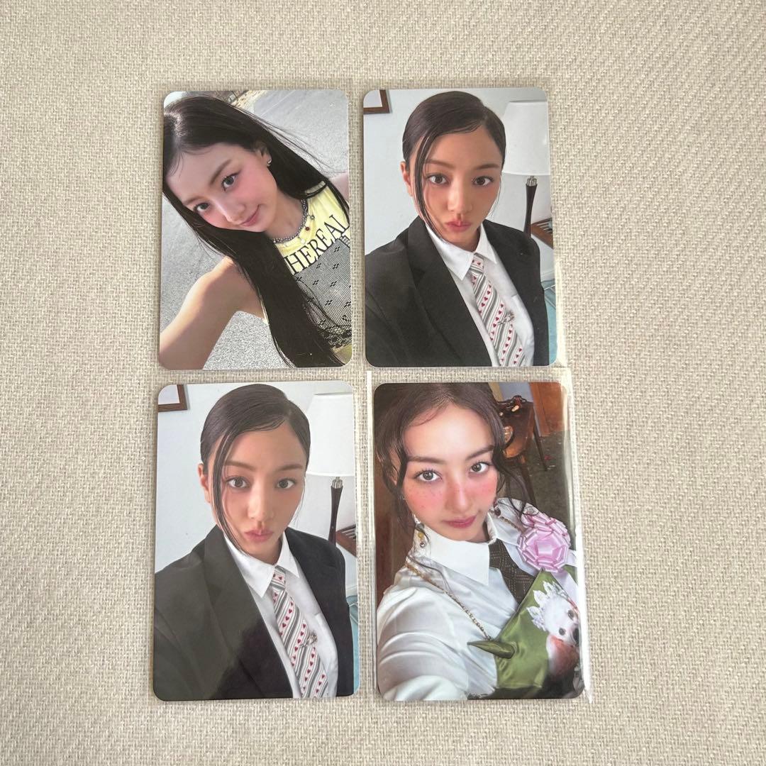 TWICE ジヒョ トレカ セット (4枚) - メルカリ