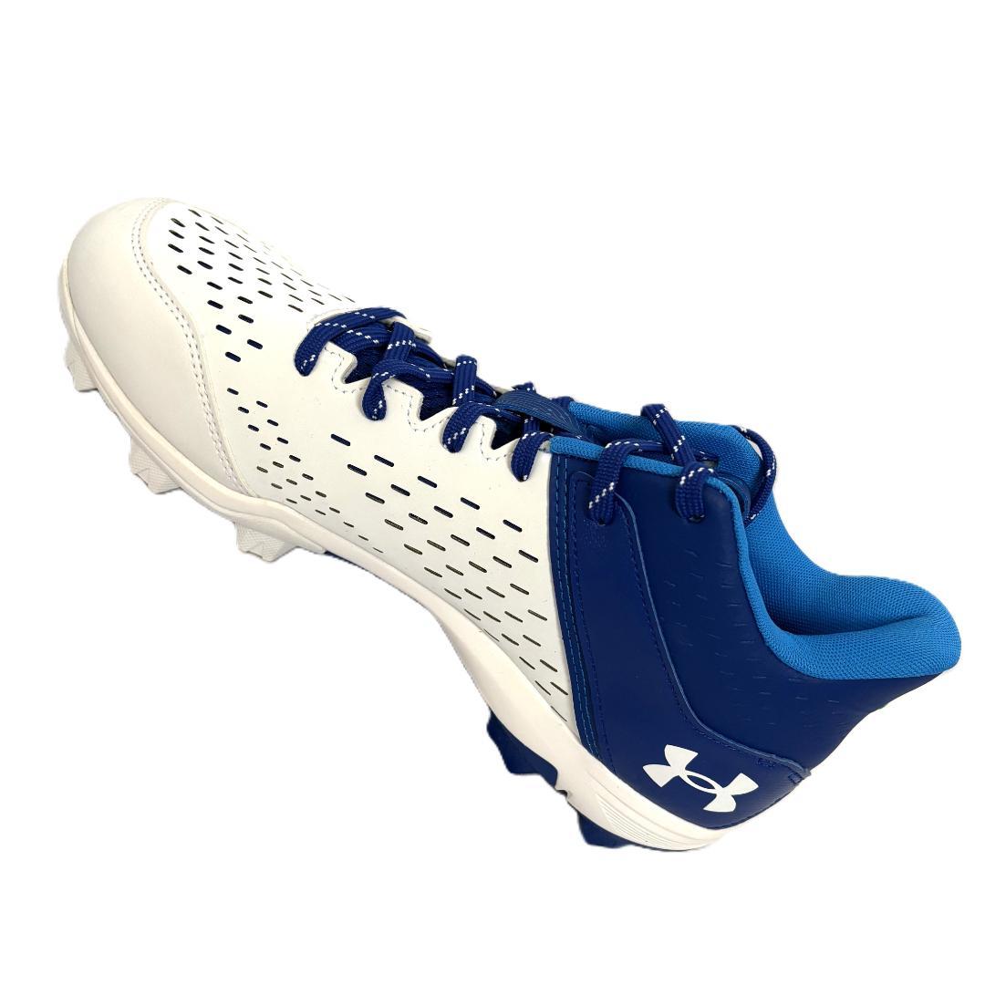 Under Armour 野球用スパイクシューズ ホワイト/ブルー 28.5cm