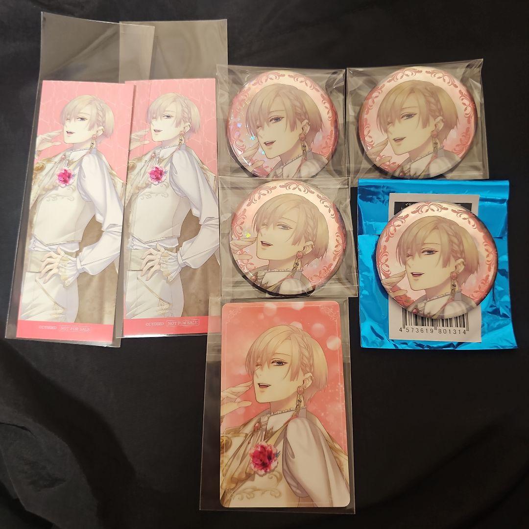 イケメン王子 イヴ イケプリ 缶バッジ しおり カード 5周年ショップ