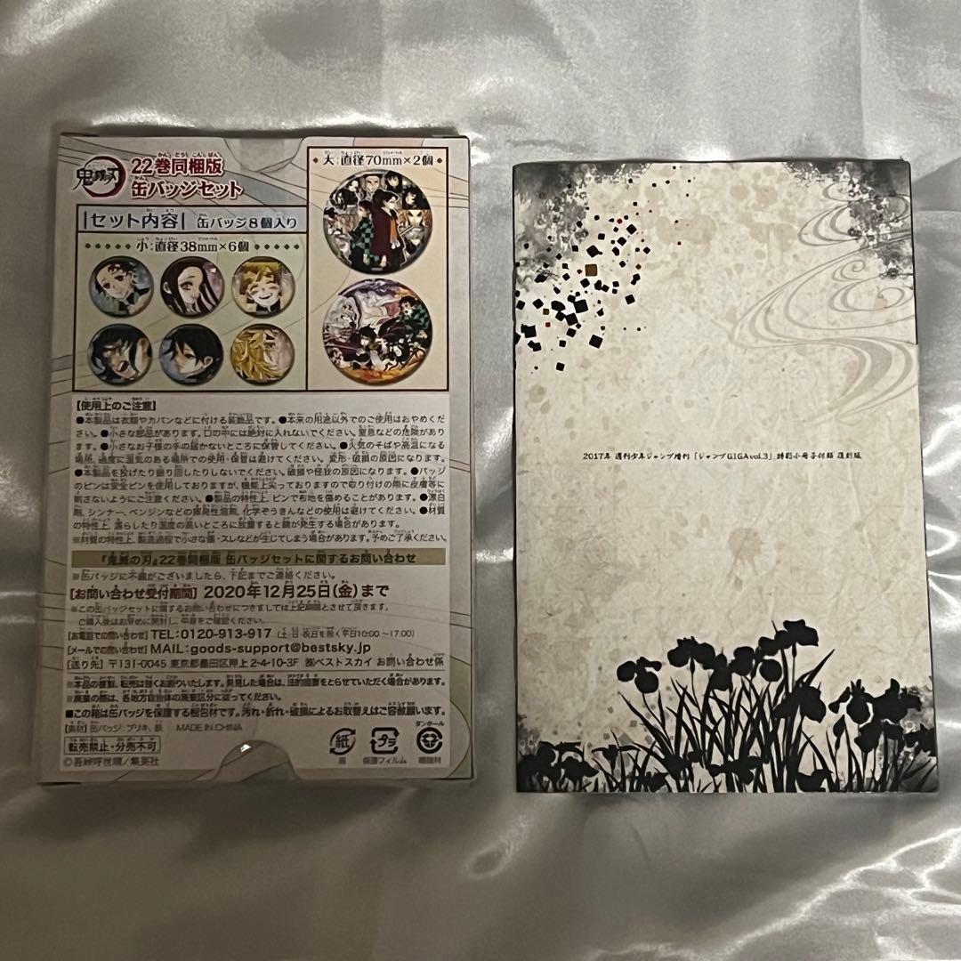 鬼滅の刃 22巻特装版 缶バッジ 小冊子 - メルカリ